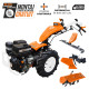Motorový kultivátor ruris 977csp + žací nôž 977s + kyprič s977 + pluh p977