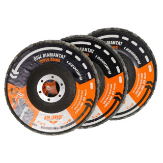 Sada diamantových brúsnych kotúčov ruris super grind 125x22,23