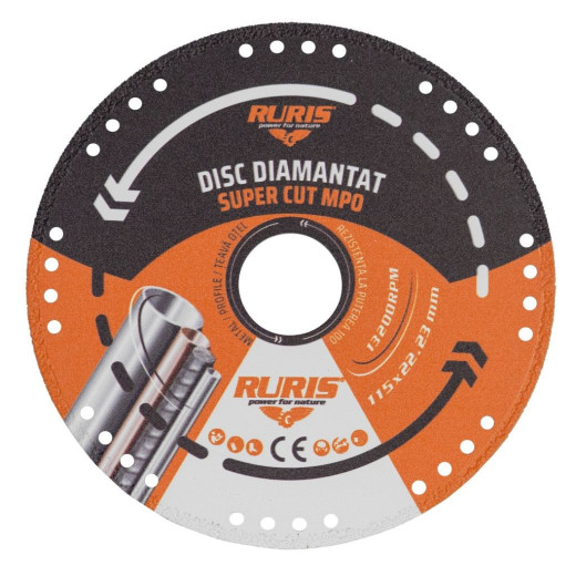 Kotúč ruris super cut mpo 115x22.23