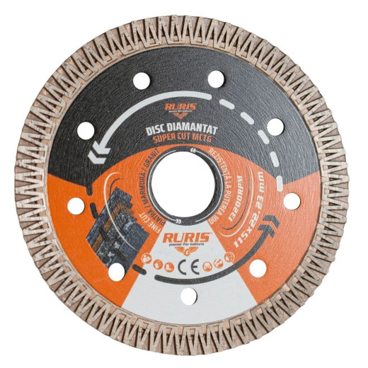 Kotúč ruris super cut mctg 115x22.23