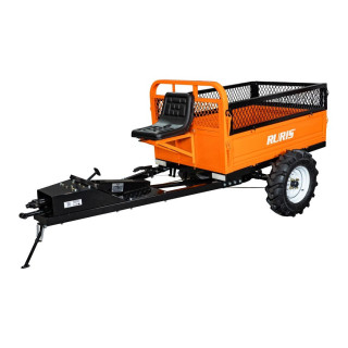 Príves s aktívnym pohonom 4x4 a nosnosťou 600 kg